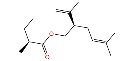 (R)-Lavandulyl (R)-2-methylbutanoate